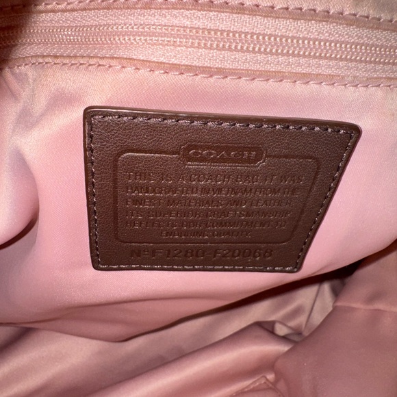 COACH Ashley Dotted Op Art Satchel Bag - Picture 9 of 10